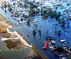 Ninth Ward flooding. Photo by Kathy Anderson, LOLA