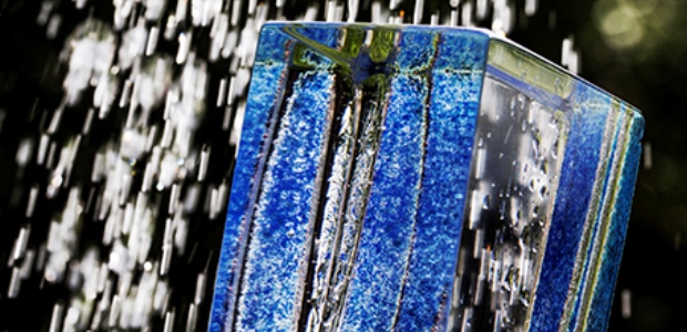 The new sculpture awaits the recipient of the 2016 Stockholm Water Prize.
